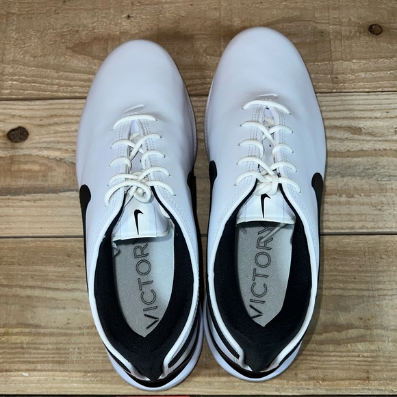 NEW: Nike Men's Air Zoom Victory Tour 2 Golf Shoes White/Black: DJ6569-100 - Picture 5 of 12